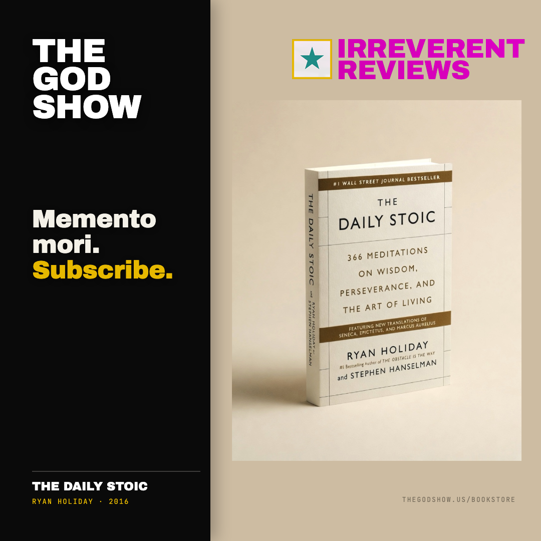 The Daily Stoic — Irreverent Reviews card